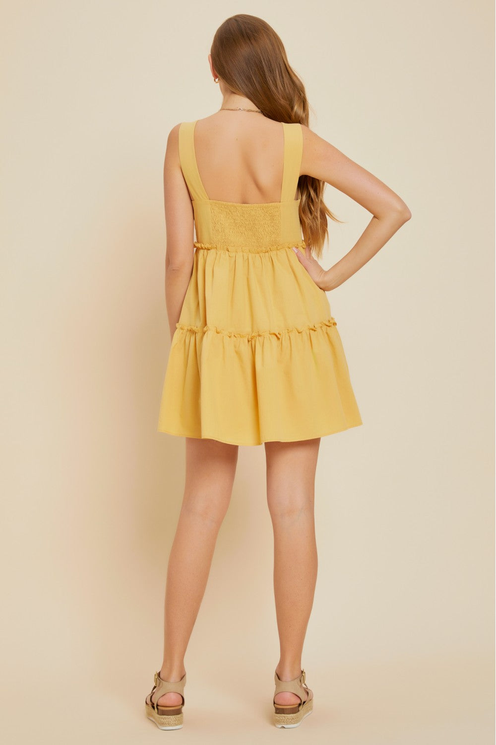 Mini Sundress Light Yellow